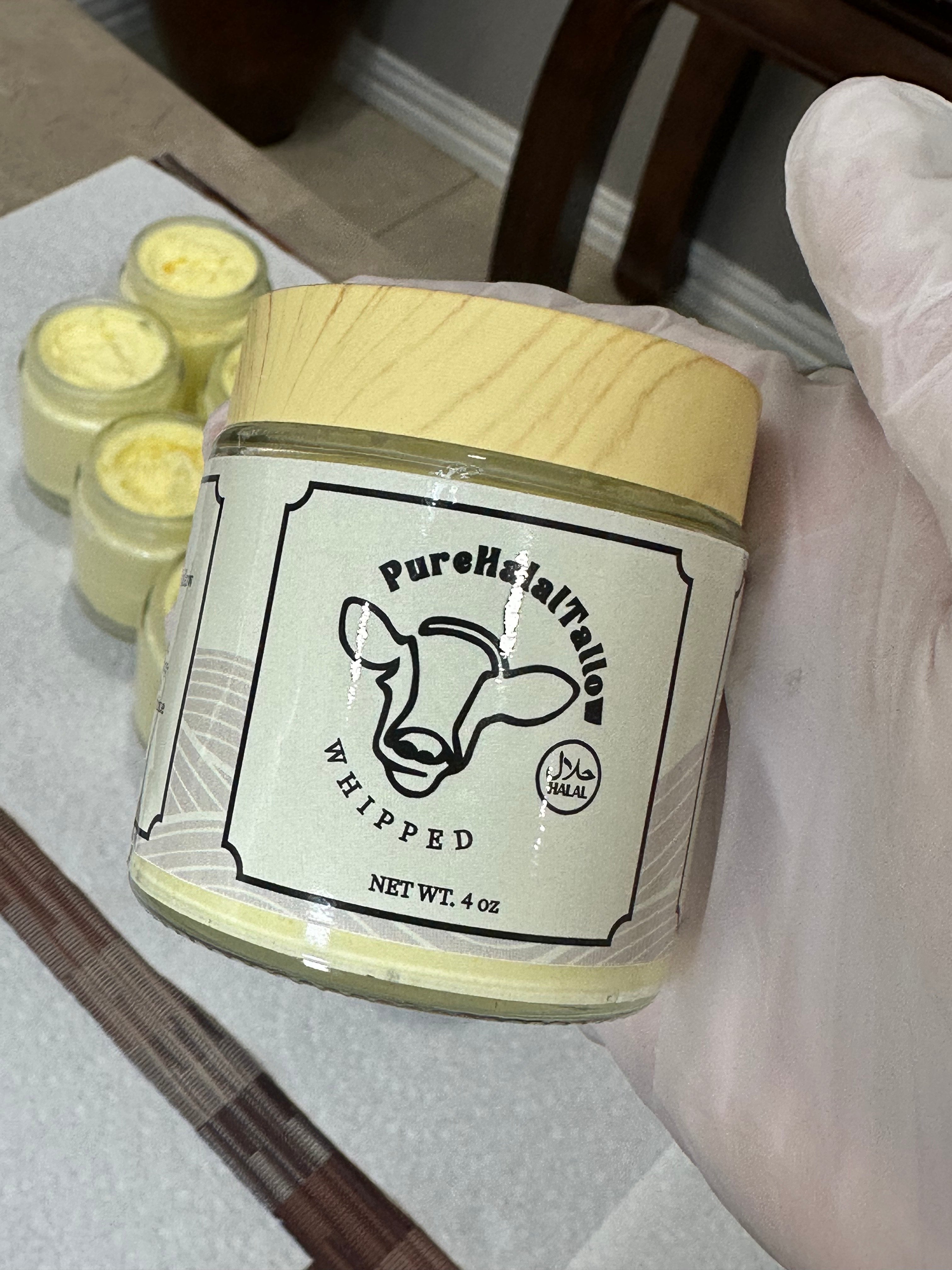 Halal 100% Grass Fed and Finished Organic Beef Tallow