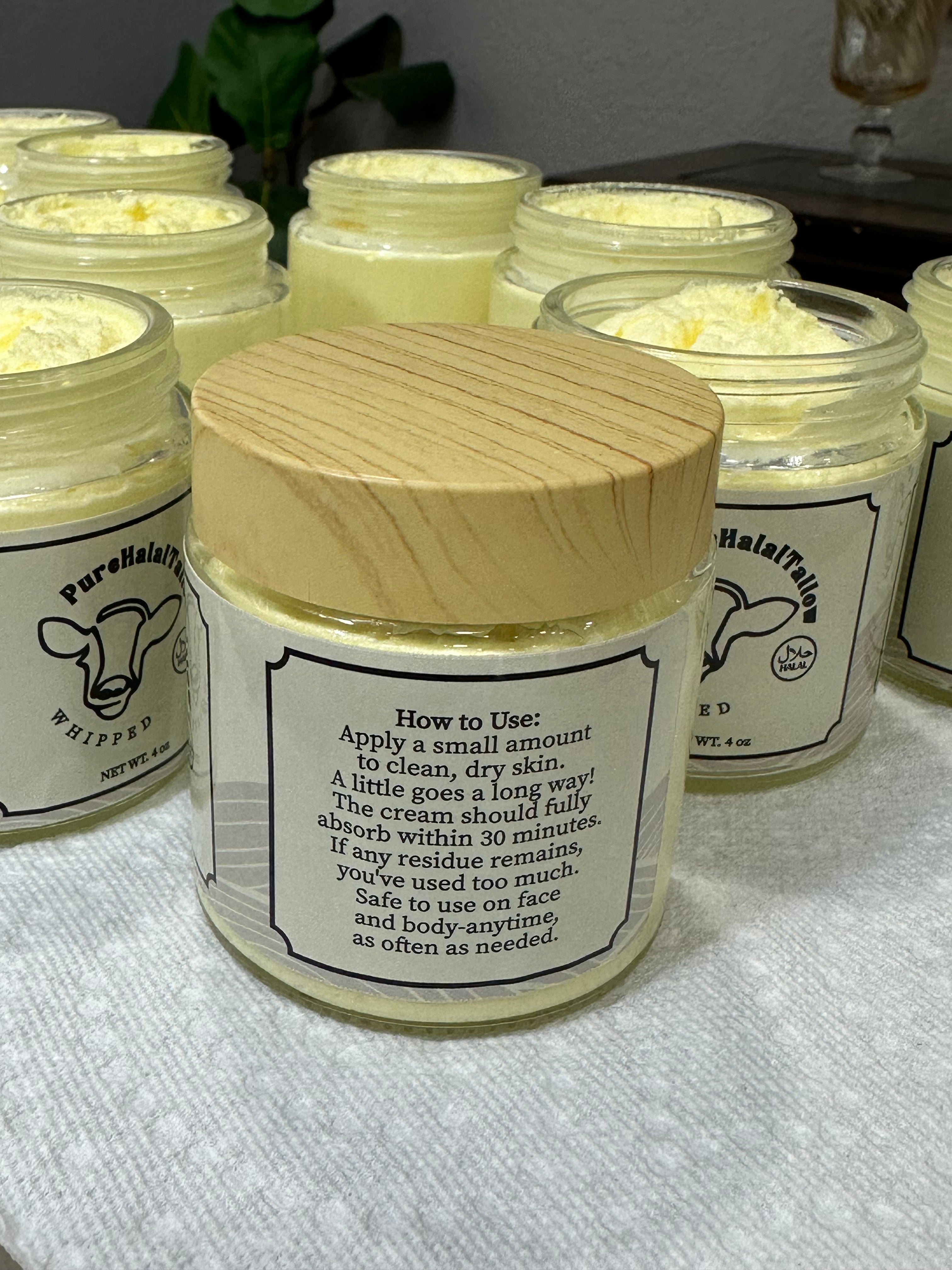 Halal 100% Grass Fed and Finished Organic Beef Tallow