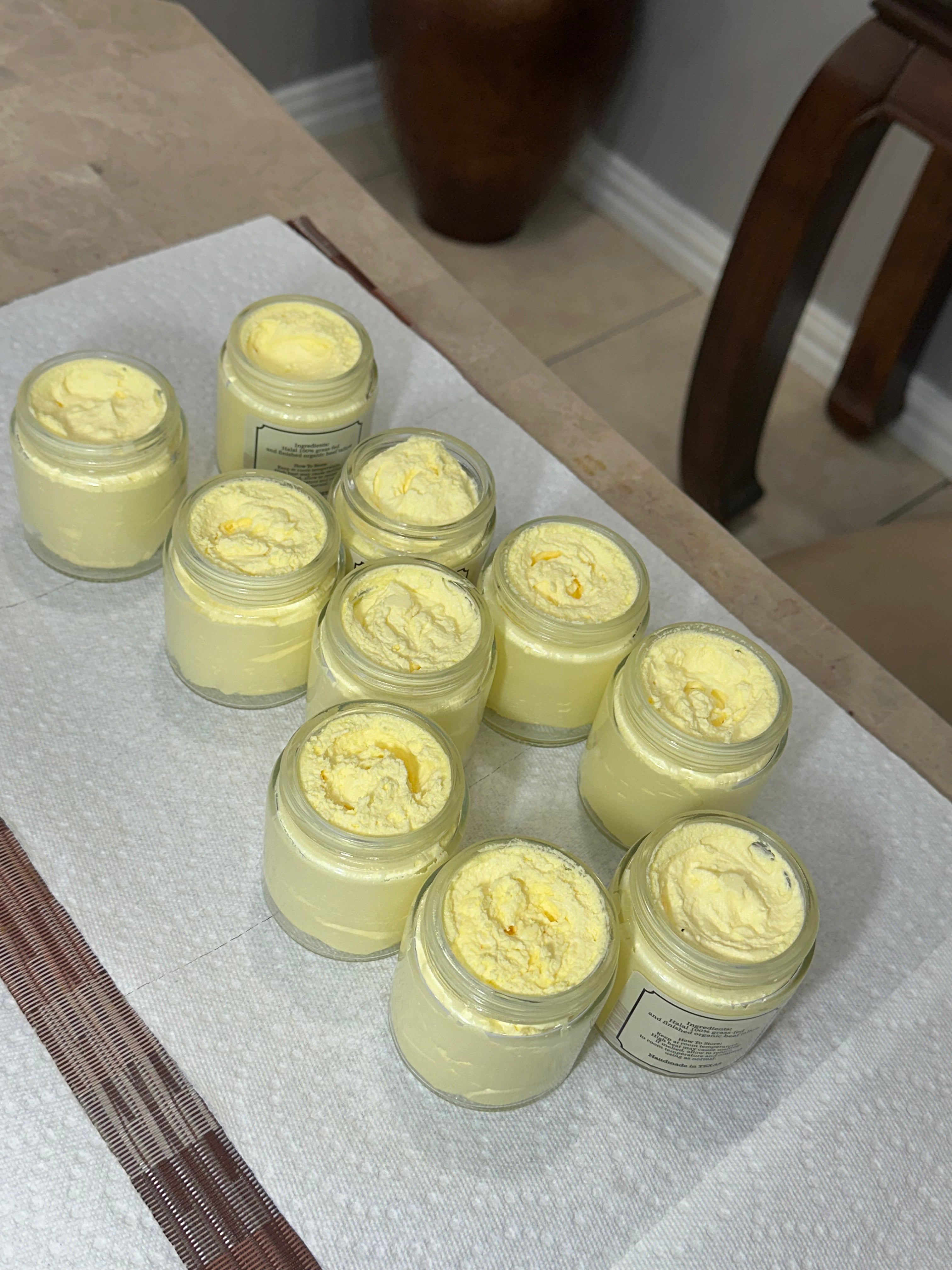 Halal 100% Grass Fed and Finished Organic Beef Tallow