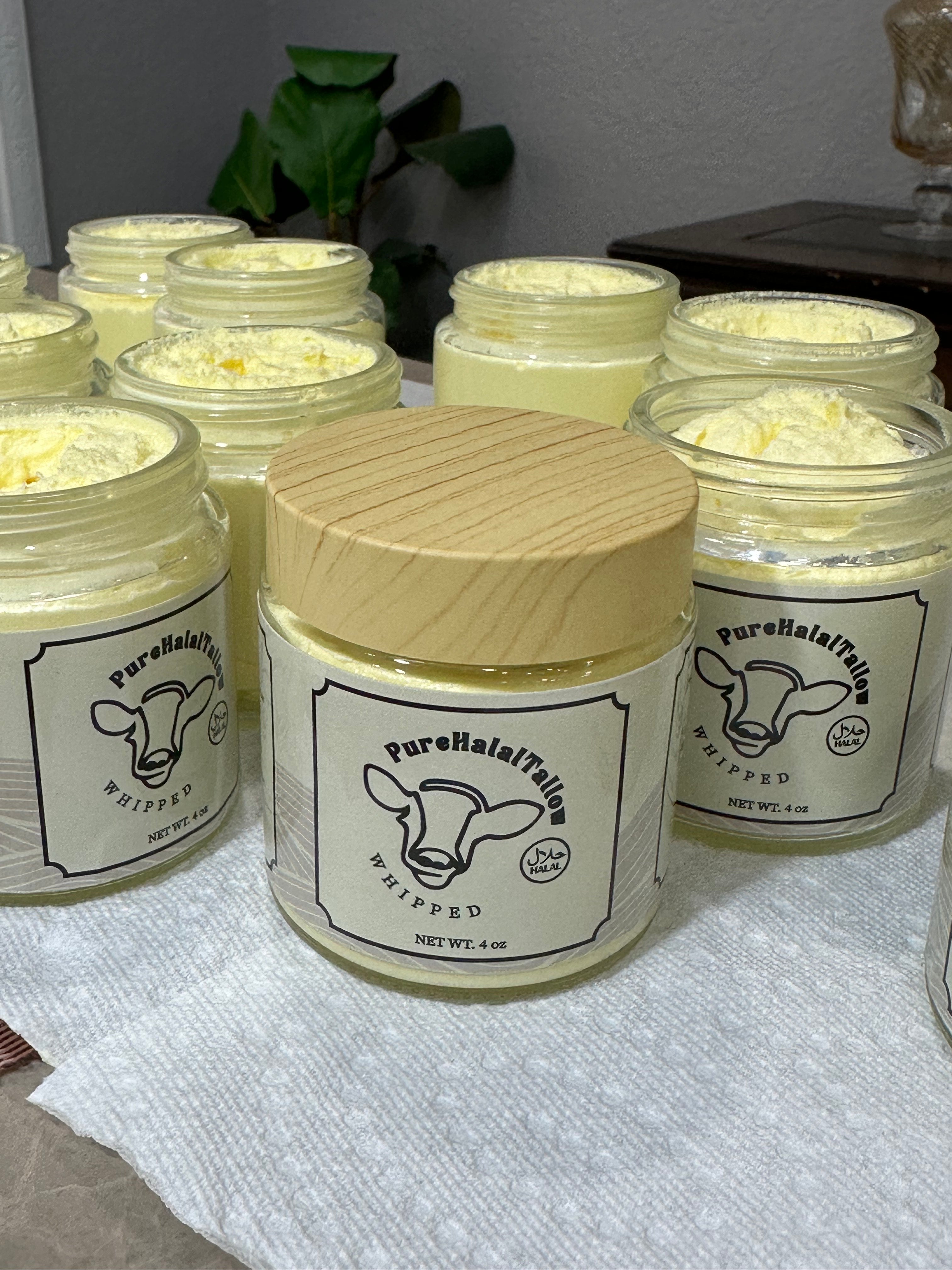Halal 100% Grass Fed and Finished Organic Beef Tallow